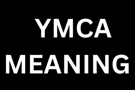 ymca meaning in game